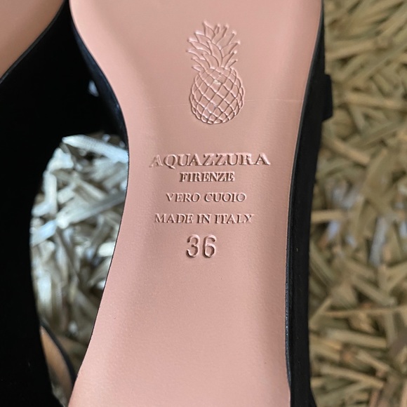 NEW Aquazurra Beverly Hills Flatform Sandals - Picture 9 of 10